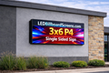 P4 3ftx6ft Single Sided LED Billboard Screen- Commercial Outdoor Digital Display