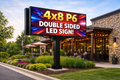 P6 4ftx8ft Double Sided LED Billlboard Screen- Commercial Outdoor Digital Display